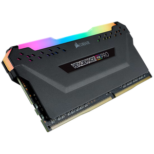 Corsair Vengeance RGB Pro DDR4 16GB Single Stick (1x16GB) Black | 3200MHz CL16 | Intel XMP 2.0 | 10-Zone Addressable RGB | iCUE Compatible | 1.35V | Anodized Aluminum Heat Spreader | Tightly-Screened ICs | Single Module from 2x16GB Kit | Intel + AMD Ryzen