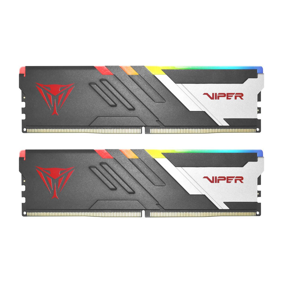 Patriot Viper Venom RGB DDR5 32GB Kit (2x16GB) Desktop Memory | 6400 MT/s (PC5-51200) · CL32 | Intel XMP 3.0 | 288-Pin U