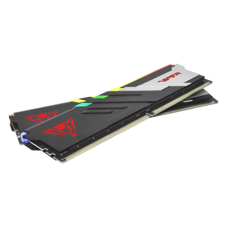 Patriot Viper Venom RGB DDR5 32GB Kit (2x16GB) Desktop Memory | 6400 MT/s (PC5-51200) · CL32 | Intel XMP 3.0 | 288-Pin U