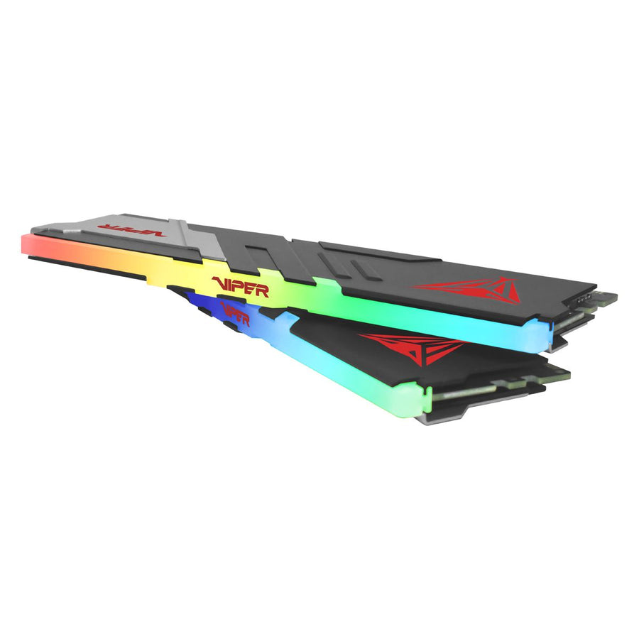 Patriot Viper Venom RGB DDR5 32GB Kit (2x16GB) Desktop Memory | 6400 MT/s (PC5-51200) · CL32 | Intel XMP 3.0 | 288-Pin U