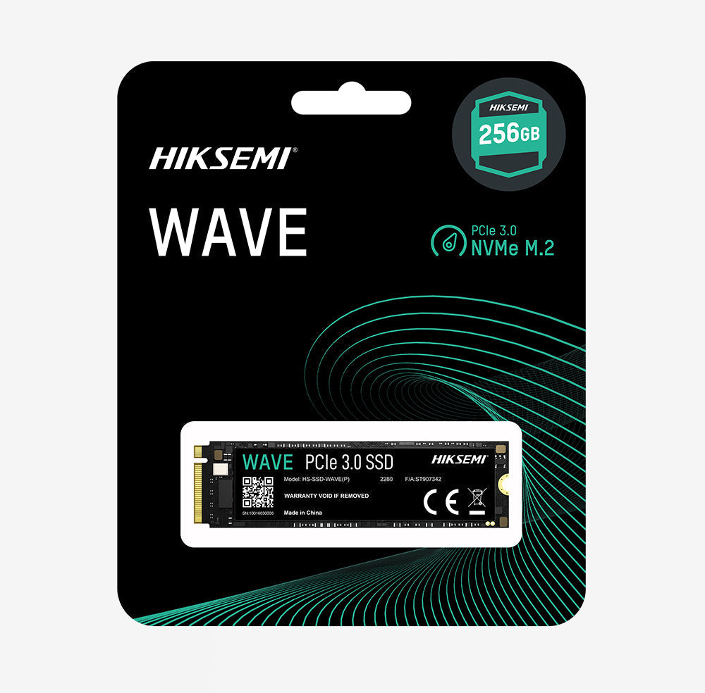 HIKSEMI WAVE(P) 512GB NVMe SSD | M.2 2280 · PCIe Gen 3 | Up to 2230 MB/s Read · 2000 MB/s Write | 3D NAND · 120 TBW | 3-Year Warranty