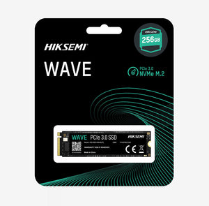 HIKSEMI WAVE(P) 512GB NVMe SSD | M.2 2280 · PCIe Gen 3 | Up to 2230 MB/s Read · 2000 MB/s Write | 3D NAND · 120 TBW | 3-Year Warranty