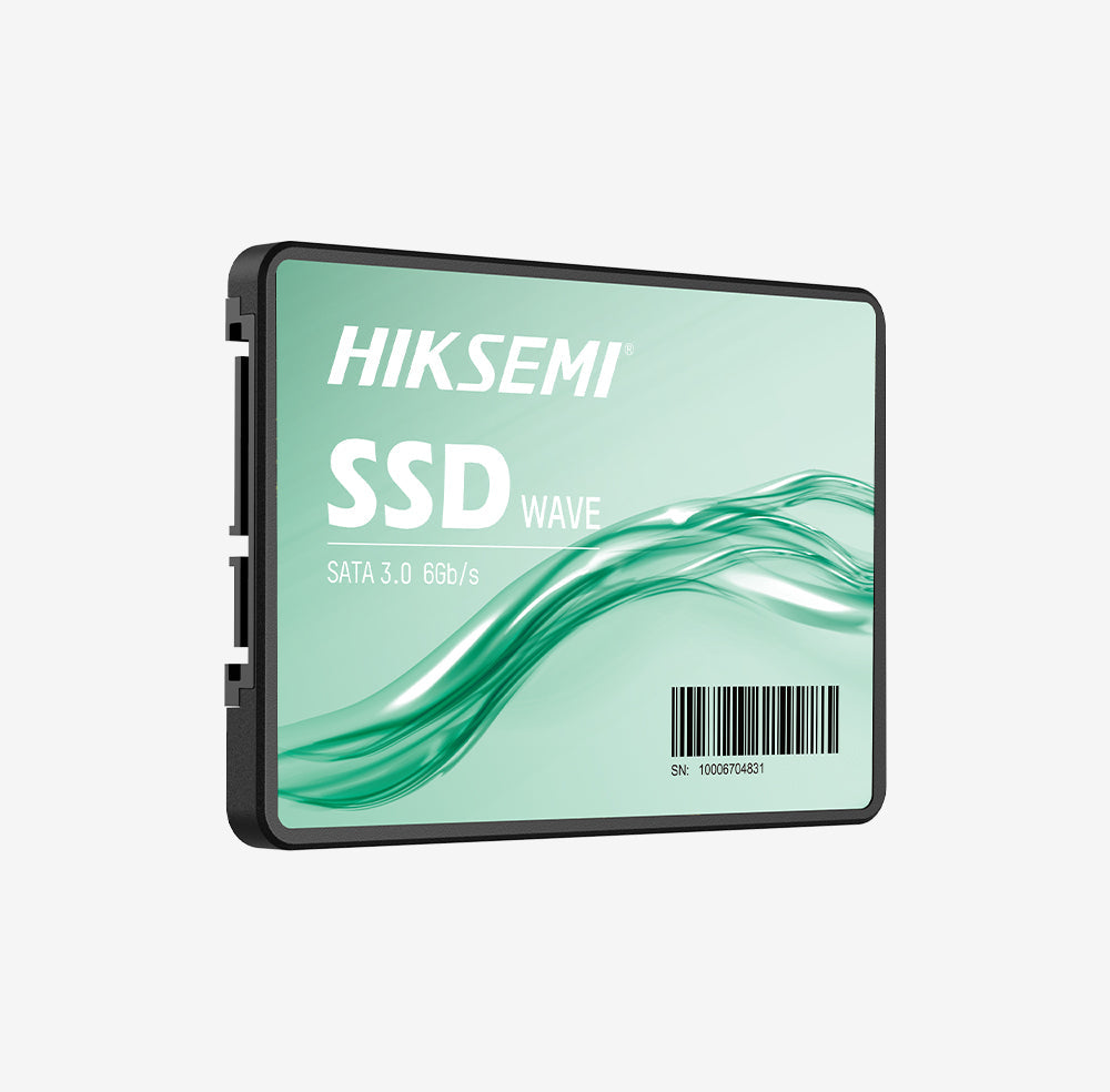 HIKSEMI WAVE(S) 128GB SATA SSD | 2.5-inch · SATA III 6 Gb/s | Up to 460 MB/s Read · 370 MB/s Write | 3D NAND · 40 TBW | 3-Year Warranty