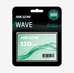 HIKSEMI WAVE(S) 128GB SATA SSD | 2.5-inch · SATA III 6 Gb/s | Up to 460 MB/s Read · 370 MB/s Write | 3D NAND · 40 TBW | 3-Year Warranty