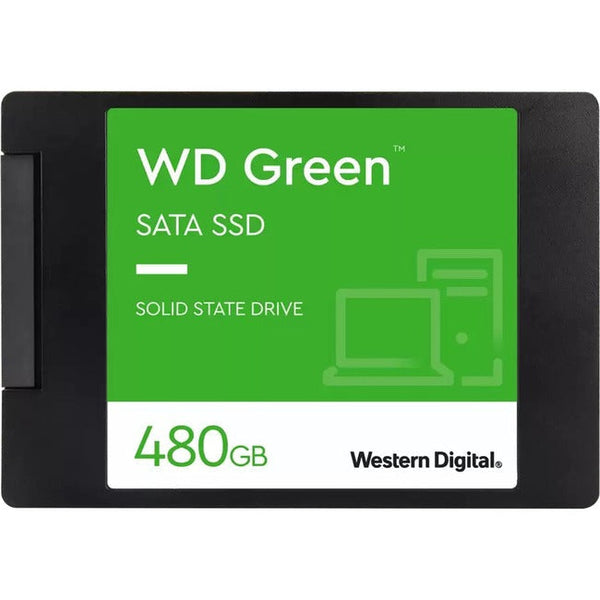 Western Digital WD Green WDS480G3G0A Internal SSD | 480GB · SATA 6Gb/s | 2.5-inch · 7mm | Up to 545MB/s Read | Green