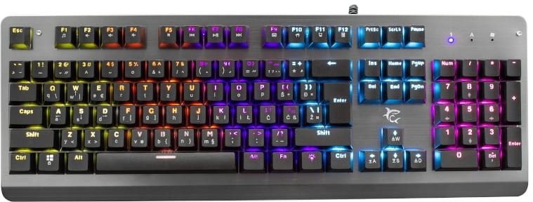 White Shark GK-2102 Legionnaire-X Mechanical Gaming Keyboard | Outemu Red Linear Switches | 100% Full-Size · US Layout |