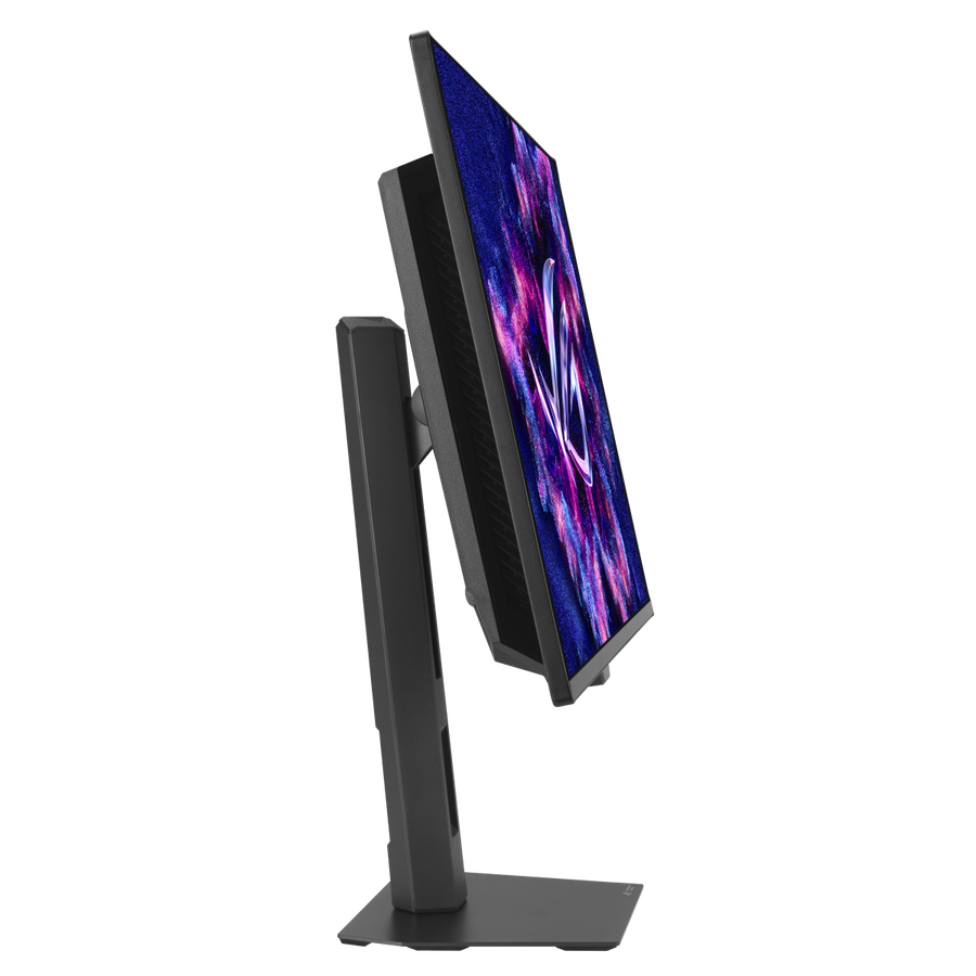 ASUS ROG Strix OLED XG27AQDMES 27-inch OLED Gaming Monitor – side view