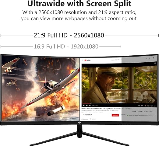 Z-Edge UG30 30-Inch UltraWide Curved Gaming Monitor