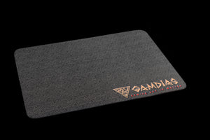 GAMDIAS ZEUS M4 Wired RGB Gaming Mouse + NYX E1 Mouse Mat | Honeycomb Shell · 12800 DPI | 6 Buttons | Braided Cable | 240 × 180 mm Mat | Black