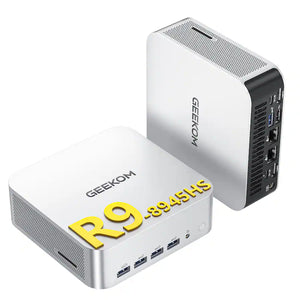 GEEKOM A8 Max Mini PC | AMD Ryzen 9 8945HS | 32GB DDR5 RAM | 2TB SSD | Windows 11