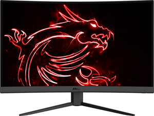 MSI Optix G27CQ4 E2 27-Inch Curved Gaming Monitor | QHD 2560x1440 | 170Hz | 1ms | VA Panel 1500R | FreeSync Premium | HDMI + DisplayPort | ملاحظة: خربوش صغير