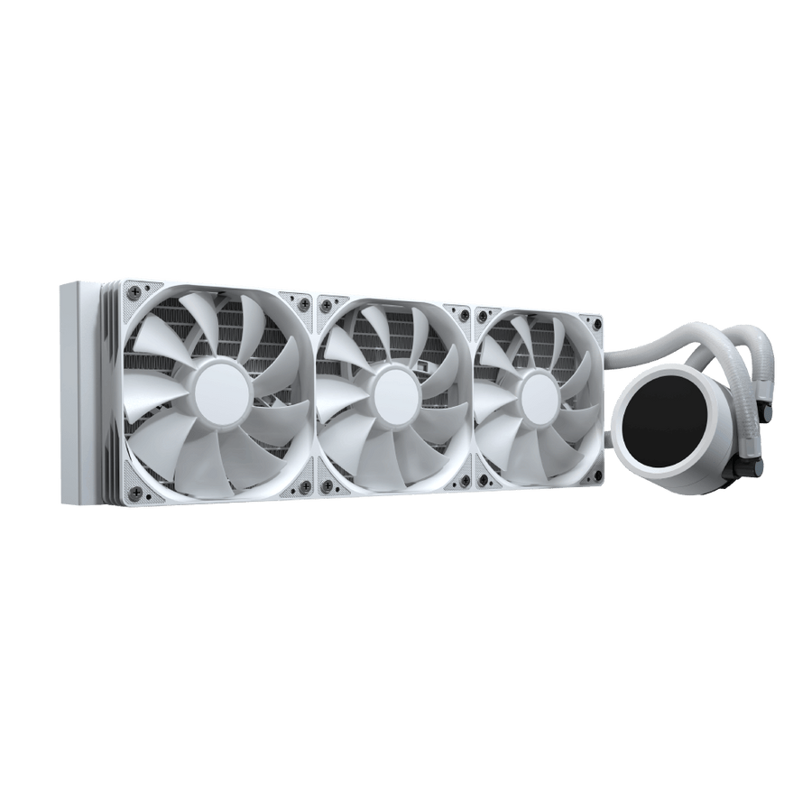 AeroCool Abyss L360R Digi 360mm ARGB Liquid CPU Cooler | Digital Temperature Display | 3x 120mm PWM · 660-1800 RPM · 81.