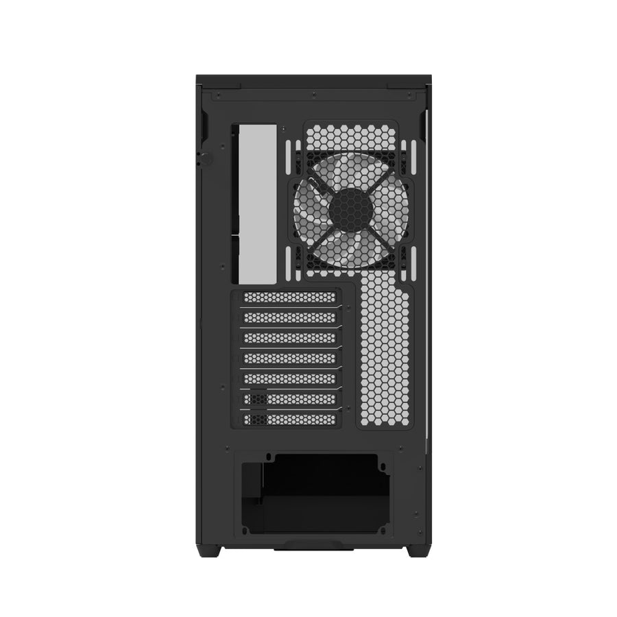 AeroCool P500A Mid-Tower PC Case | ATX · Micro-ATX · Mini-ITX · BTF Reverse-Connector Ready | 4 × 120mm ARGB PWM Fans | 