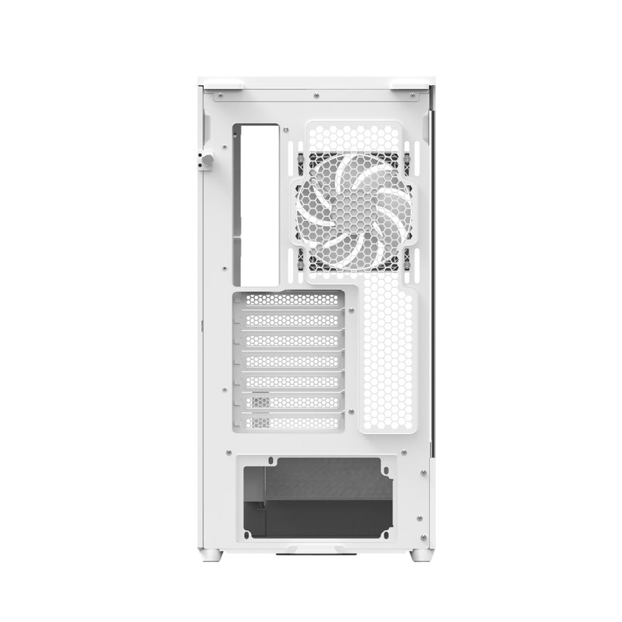 AeroCool P500A Mid-Tower PC Case | ATX · Micro-ATX · Mini-ITX · BTF Reverse-Connector Ready | 4 × 120mm ARGB PWM Fans | 