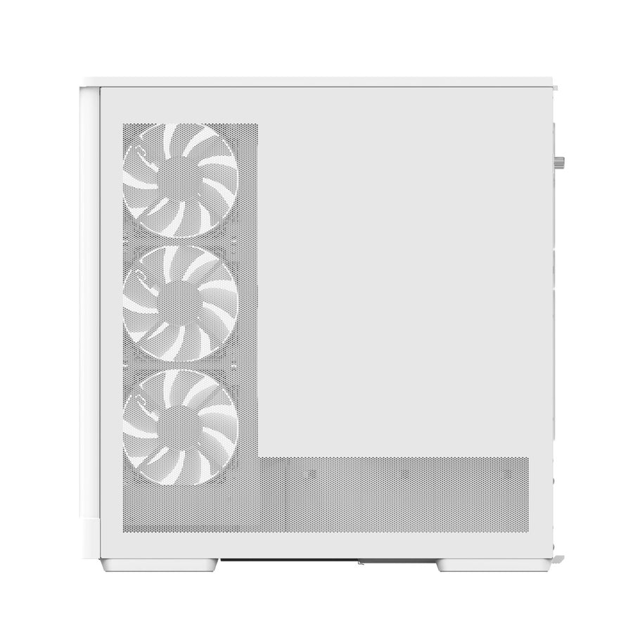 AeroCool P500A Mid-Tower PC Case | ATX · Micro-ATX · Mini-ITX · BTF Reverse-Connector Ready | 4 × 120mm ARGB PWM Fans | 