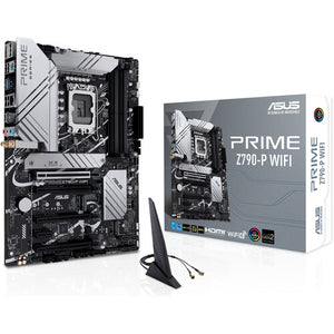 ASUS Prime Z790-P WiFi | Intel LGA 1700 ATX Motherboard | DDR5 7200+ | PCIe 5.0 | 3× M.2 | WiFi 6 | 2.5G LAN | USB 3.2 Gen 2x2 | Thunderbolt 4 / USB4 Header | For Intel 12th/13th/14th Gen