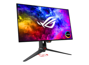 ASUS ROG Swift OLED PG27AQDM 27-Inch Gaming Monitor | QHD | 240Hz | 0.03ms GTG | OLED Panel | HDR | FreeSync + G-Sync Compatible | ملاحظة: NEW