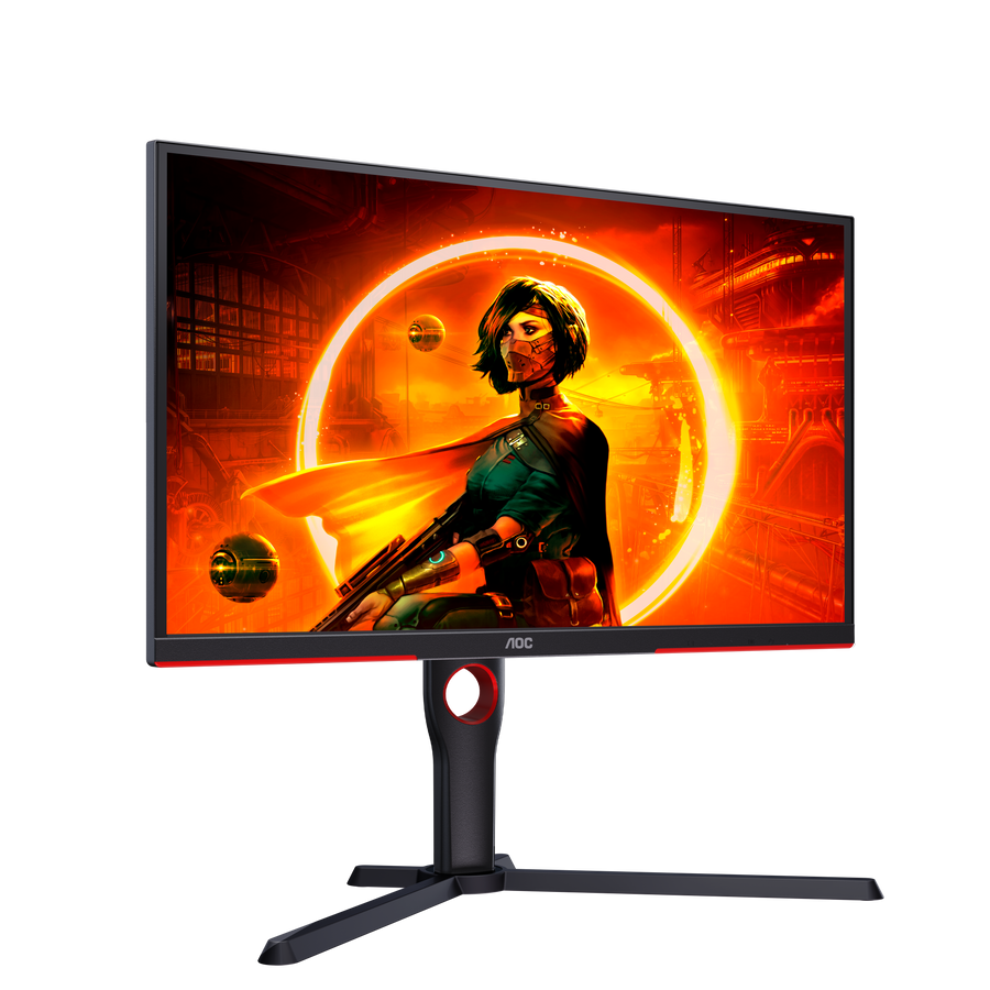 AOC Gaming 25G3ZM 24.5-inch Gaming Monitor | Full HD 1920x1080 · 240Hz · 0.5ms MPRT | VA · 3000:1 · 92% DCI-P3 | FreeSyn