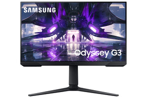 Samsung Odyssey G3 24 24-Inch Gaming Monitor | Full HD 1920x1080 | 165Hz | 1ms | IPS Panel | FreeSync | Black | ملاحظة: بدون قاعدة وريموت