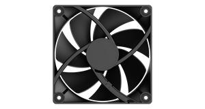 Ocypus Delta F12 BK 3-in-1 Case Fan | 120mm · 3-Pack | PWM 500-2000 RPM · 73 CFM | 4.3 mmH2O · ≤29 dBA · Hydraulic Bearing | Black