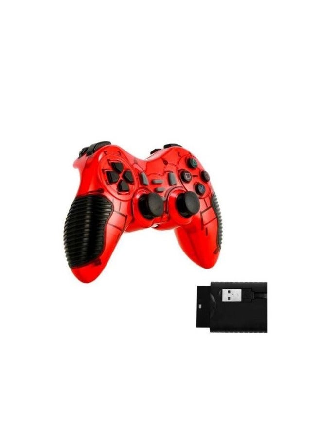 Utopia 7-in-1 Wireless Gamepad | RF 2.4GHz · Up to 20 m Range | Dual Vibration | PS1 · PS2 · PS3 · PC · Android TV | Bat