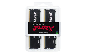 Kingston FURY Beast Schwarz RGB 16GB) PC Case | ARGB Fans | Black