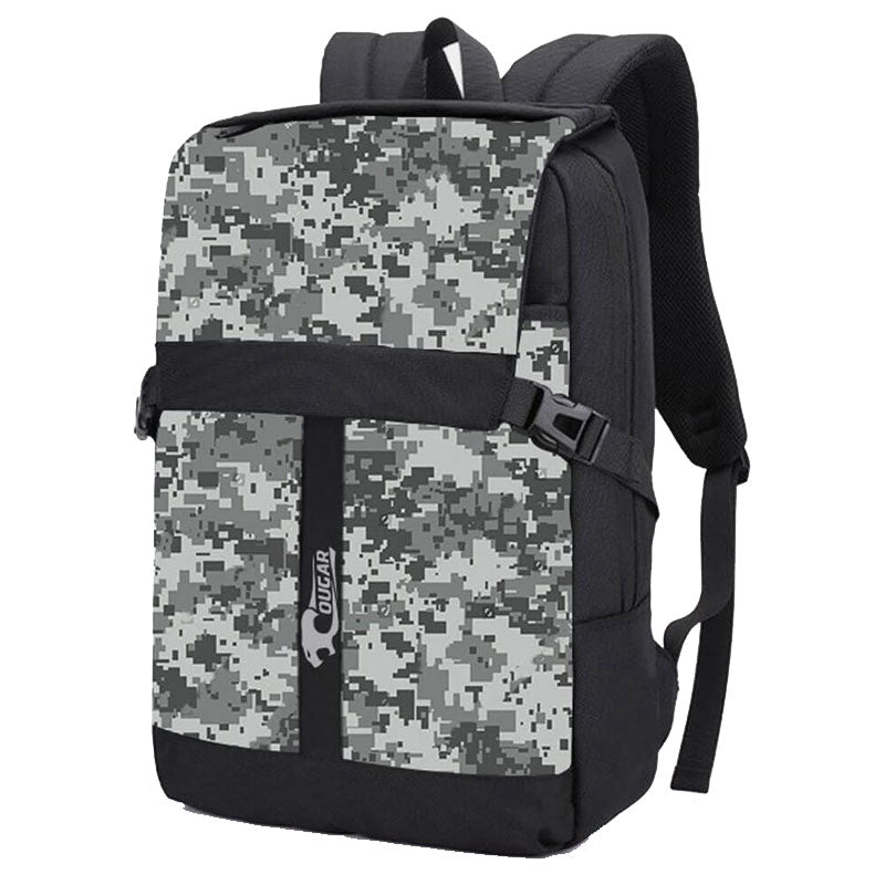 Cougar S35 Laptop Backpack | Fits laptops up to 17" | Water-proof polyester | 31 × 14 × 46 cm · 20 L | 0.88 kg | Gray · 