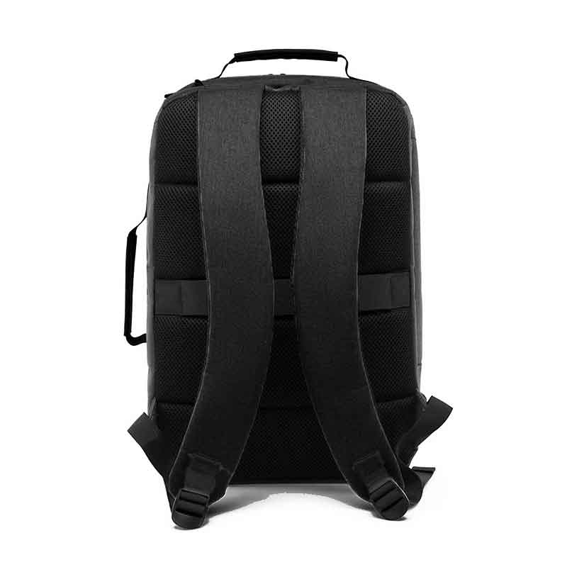 Cougar 8000 Laptop Backpack | Fits Laptops up to 15.6-inch | Water-Resistant Polyester | USB Charging Port | Expandable · Two-Way Handles | Black