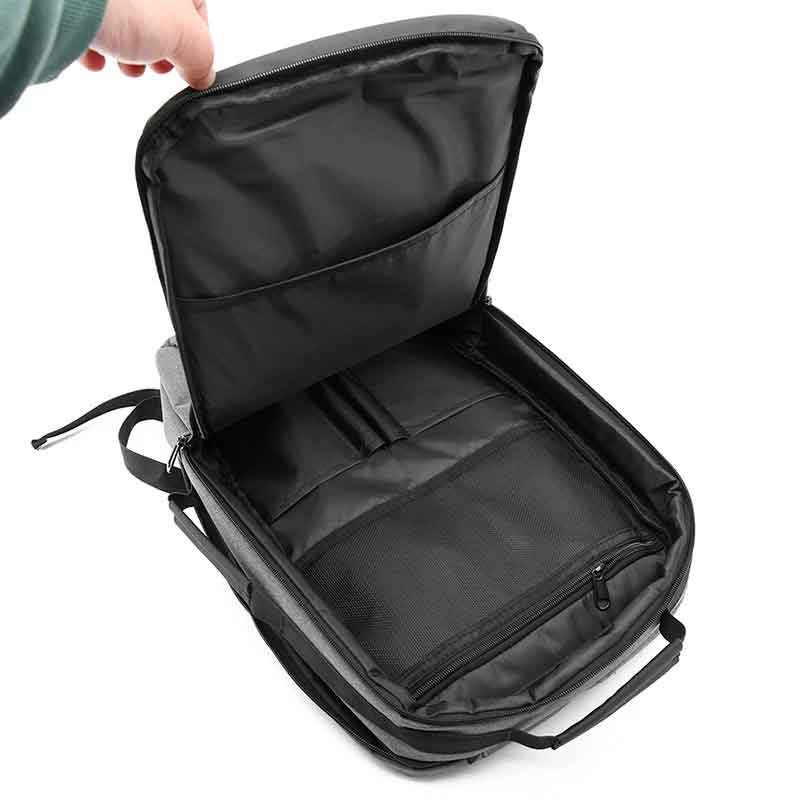 Cougar 8000 Laptop Backpack | Fits Laptops up to 15.6-inch | Water-Resistant Polyester | USB Charging Port | Expandable 