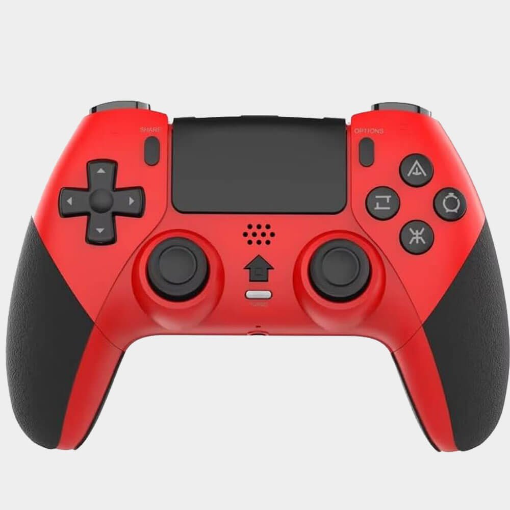 Cougar T28 Wireless Gamepad Controller | Bluetooth Wireless | PlayStation 4 · PC · Mobile | Dual Vibration | Touchpad | Turbo Function | Non-Slip Grip | Red