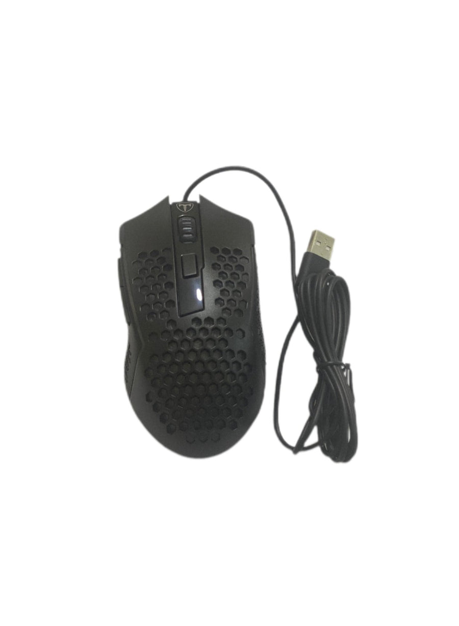 T-DAGGER Tonscrap T-TGM114 Wired Gaming Mouse | 4-Level DPI · 1200/1800/2400/3600 | Honeycomb Lightweight · 90 g | RGB B