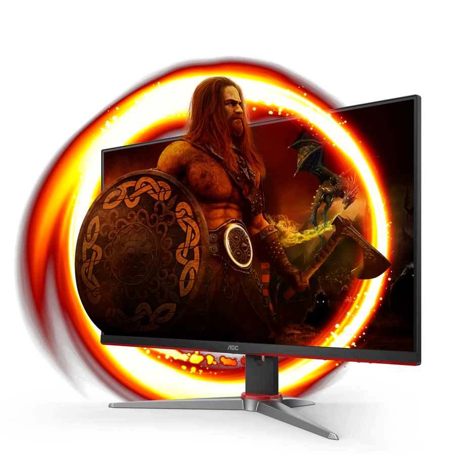AOC 24G2SP 23.8-inch Frameless Gaming Monitor | Full HD 1920x1080 · 165Hz · 1ms MPRT | IPS · 178°/178° · 300 cd/m² | Ada