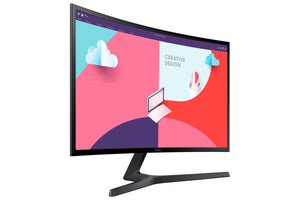 Samsung 27-Inch Curved Monitor | Full HD 1920x1080 | 75Hz | 4ms | VA Panel 1800R | FreeSync | ملاحظة: new