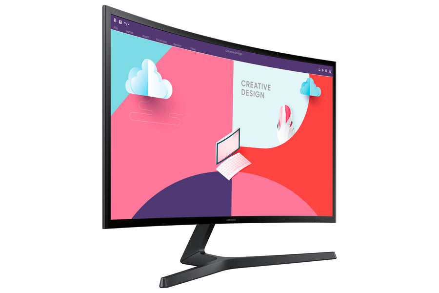 Samsung 27-Inch Curved Monitor | Full HD | 75Hz | VA 1800R | FreeSync