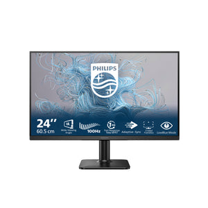 Philips 24E2N1100LB 24-Inch Gaming Monitor | Full HD 1920x1080 | 100Hz | IPS Panel | HDMI | Black