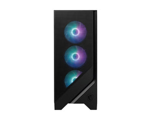 MSI MAG Forge 320R Airflow PC Case | ATX Mid Tower | Tempered Glass | ARGB Fans