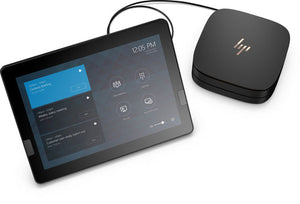 HP Elite Slice G2 Ultra-Small Desktop PC | Intel Core i5 · 7th Gen | 8GB DDR4 | 256GB SSD | Intel HD Graphics 630 · Intel Q170 | Wi-Fi 5 · Bluetooth 4.2 | Supplied with HP Center of Room Control Touchscreen | Black