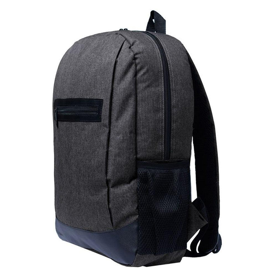 E-train BG91B Laptop Backpack | Fits laptops up to 15.6″ | Nylon · Padded laptop compartment with safety strap | Front z