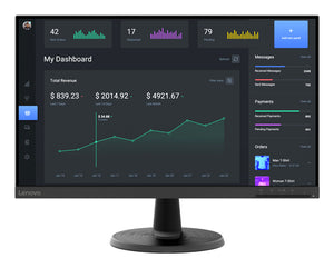 Lenovo D24-40 60 23.8-Inch Monitor | 75Hz | VA Panel