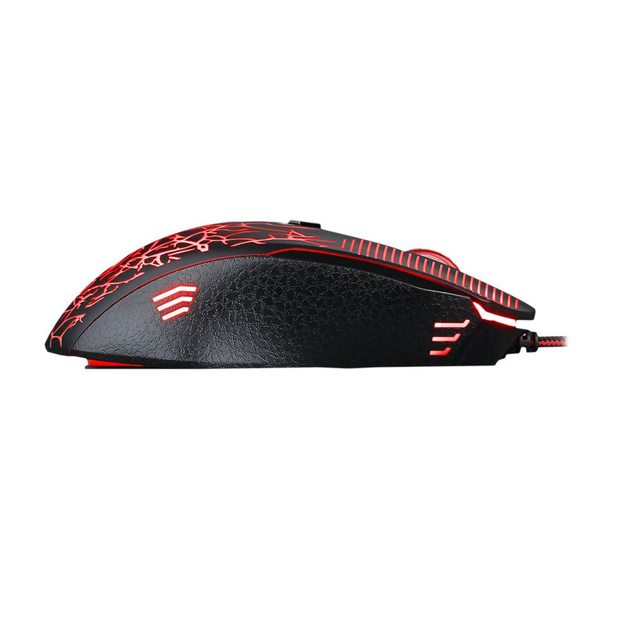 Redragon M608 Inquisitor Basic Gaming Mouse | 3200 DPI · Pixart 3168 | 4 On-The-Fly DPI Levels | 6 Buttons · 5 Programma