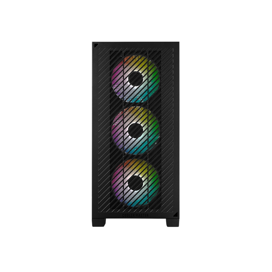 Cooler Master Elite 301 Mini-Tower PC Case | Micro-ATX · Mini-ITX | 3 × 120mm CF120 ARGB Fans | 280mm Radiator · 365mm G