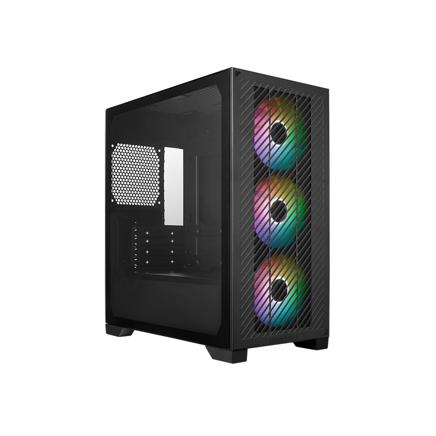 Cooler Master Elite 301 Mini-Tower PC Case | Micro-ATX · Mini-ITX | 3 × 120mm CF120 ARGB Fans | 280mm Radiator · 365mm G