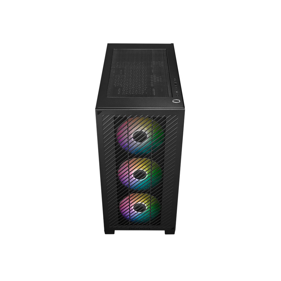 Cooler Master Elite 301 Mini-Tower PC Case | Micro-ATX · Mini-ITX | 3 × 120mm CF120 ARGB Fans | 280mm Radiator · 365mm G