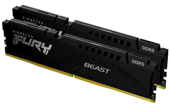 Kingston Fury Beast 64GB (2x32GB) DDR5 6400MHz Desktop Memory | Black