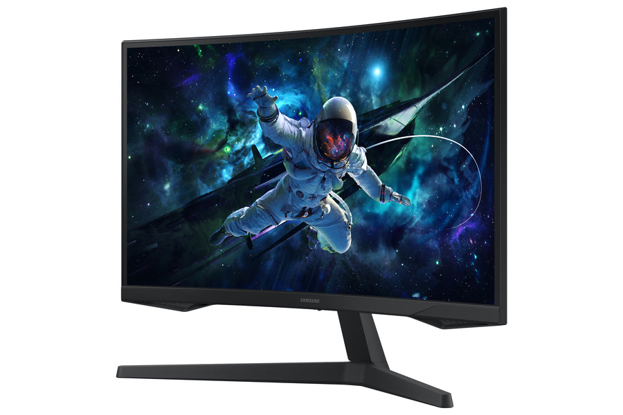 Samsung Odyssey G55C Curved 27-Inch Curved Monitor | VA Panel 000R | HDR10 | FreeSync