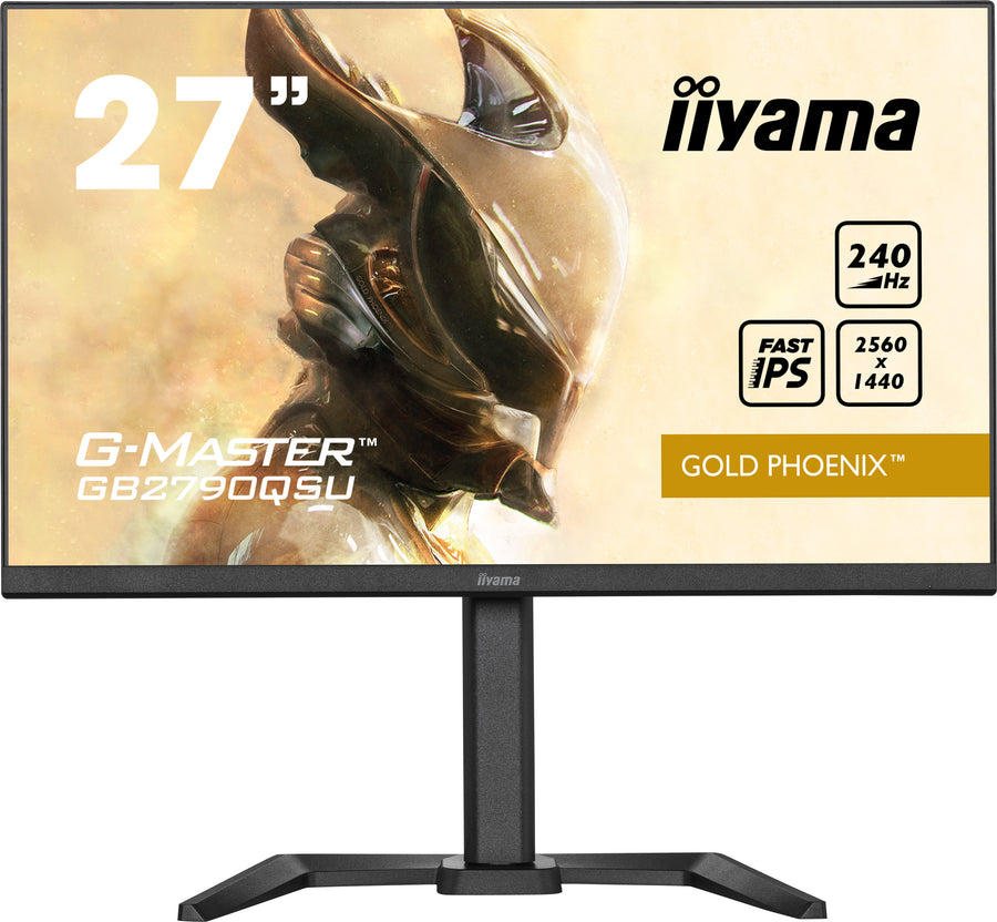 iiyama G-Master Gold Phoenix GB2790QSU-B5 | 27" Gaming Monitor | QHD | 240Hz | Fast IPS | FreeSync Premium