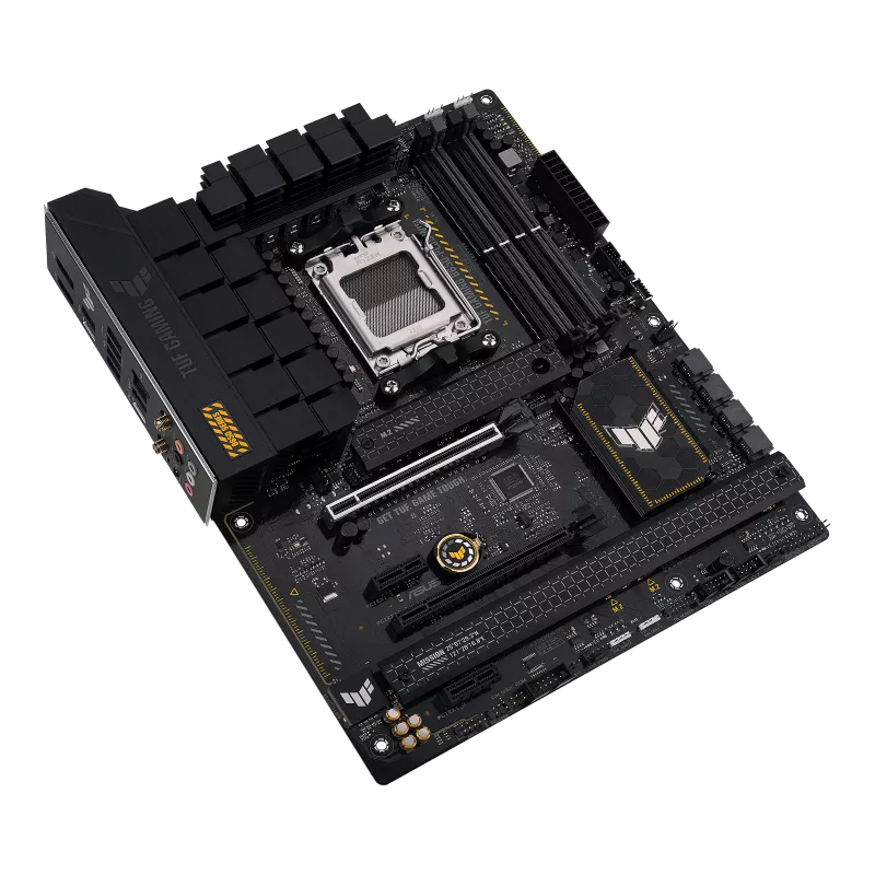 ASUS TUF Gaming B650-PLUS WiFi | AMD AM5 ATX Motherboard | DDR5 | PCIe 5.0 M.2 | 3× M.2 | WiFi 6 | USB 3.2 Gen 2x2 Type-C | For Ryzen 7000/8000/9000