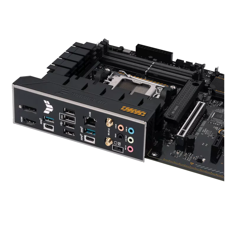 ASUS TUF Gaming B650-PLUS WiFi | AMD AM5 ATX Motherboard | DDR5 | PCIe 5.0 M.2 | 3× M.2 | WiFi 6 | USB 3.2 Gen 2x2 Type-C | For Ryzen 7000/8000/9000