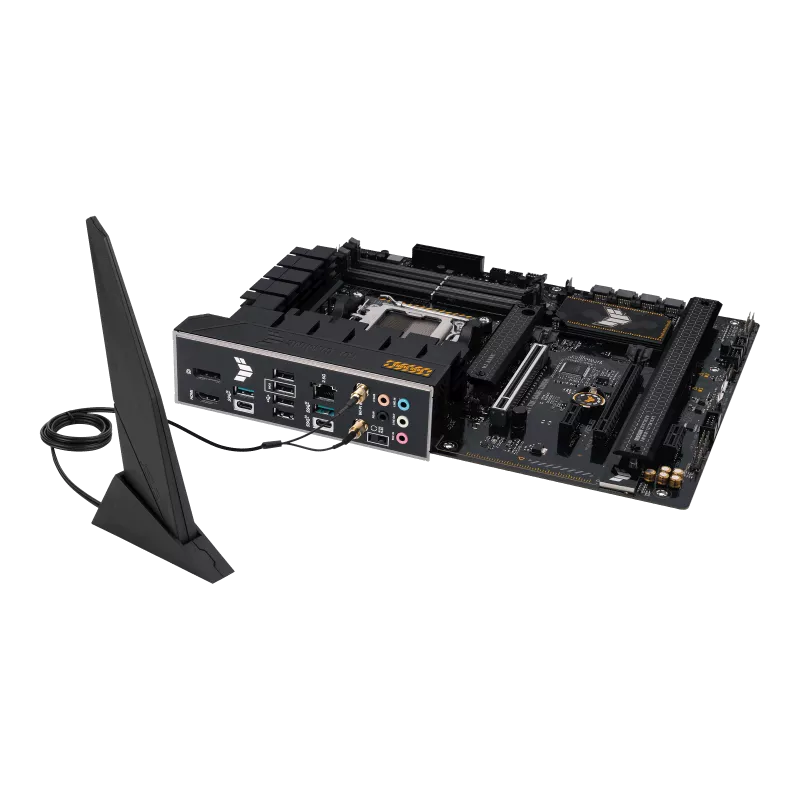 ASUS TUF Gaming B650-PLUS WiFi | AMD AM5 ATX Motherboard | DDR5 | PCIe 5.0 M.2 | 3× M.2 | WiFi 6 | USB 3.2 Gen 2x2 Type-C | For Ryzen 7000/8000/9000
