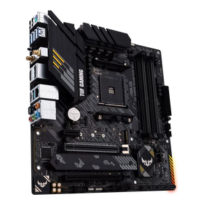 ASUS TUF Gaming B550M-PLUS WiFi II | AMD AM4 Micro-ATX Motherboard | DDR4 4866+ | PCIe 4.0 | Dual M.2 | WiFi 6 | 2.5G LAN | For Ryzen 5000/3000 Series